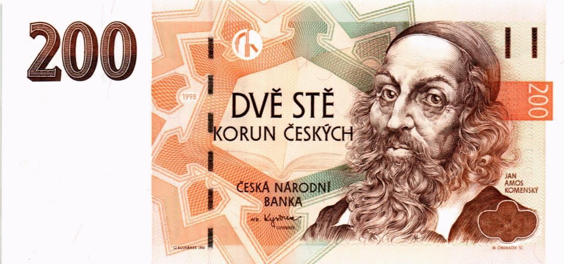 ЧЕХИЯ 200 КРОН (D) мини 1