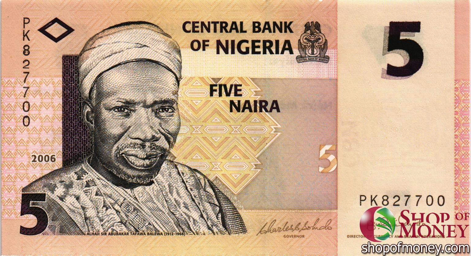 НИГЕРИЯ 5 НАЙРА мини 1