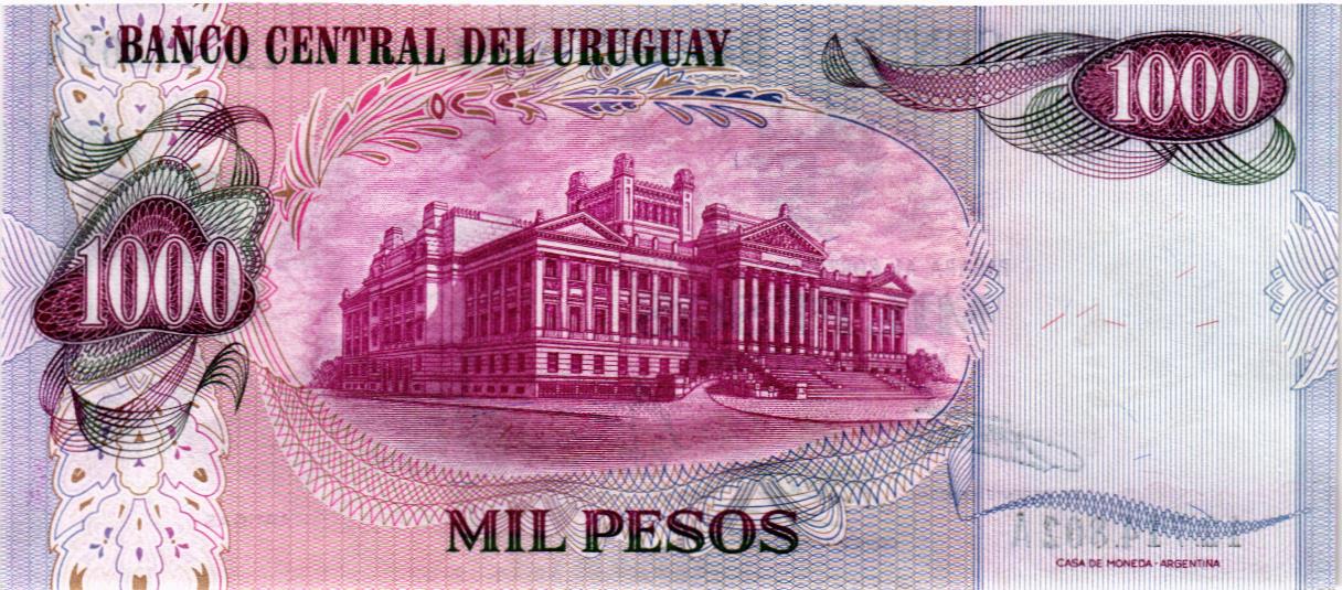 УРУГВАЙ 1000 ПЕСО мини 2