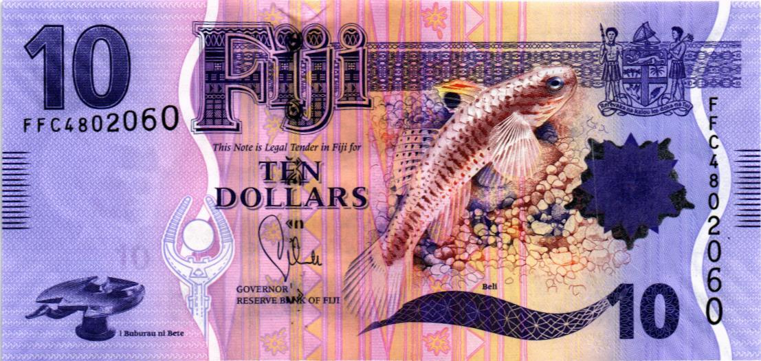 ФИДЖИ 10 ДОЛЛАРОВ