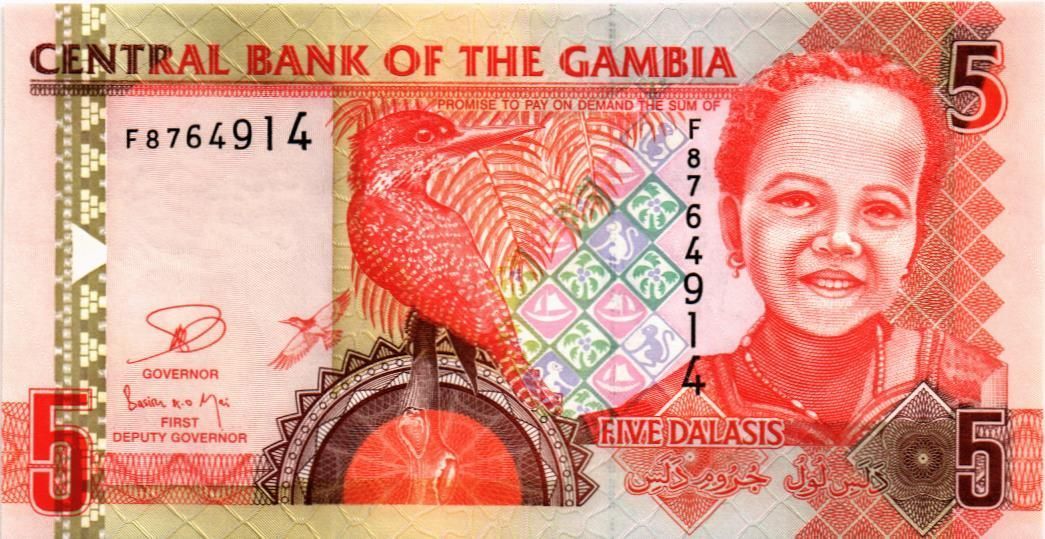 ГАМБИЯ 5 ДАЛАСИ мини 1