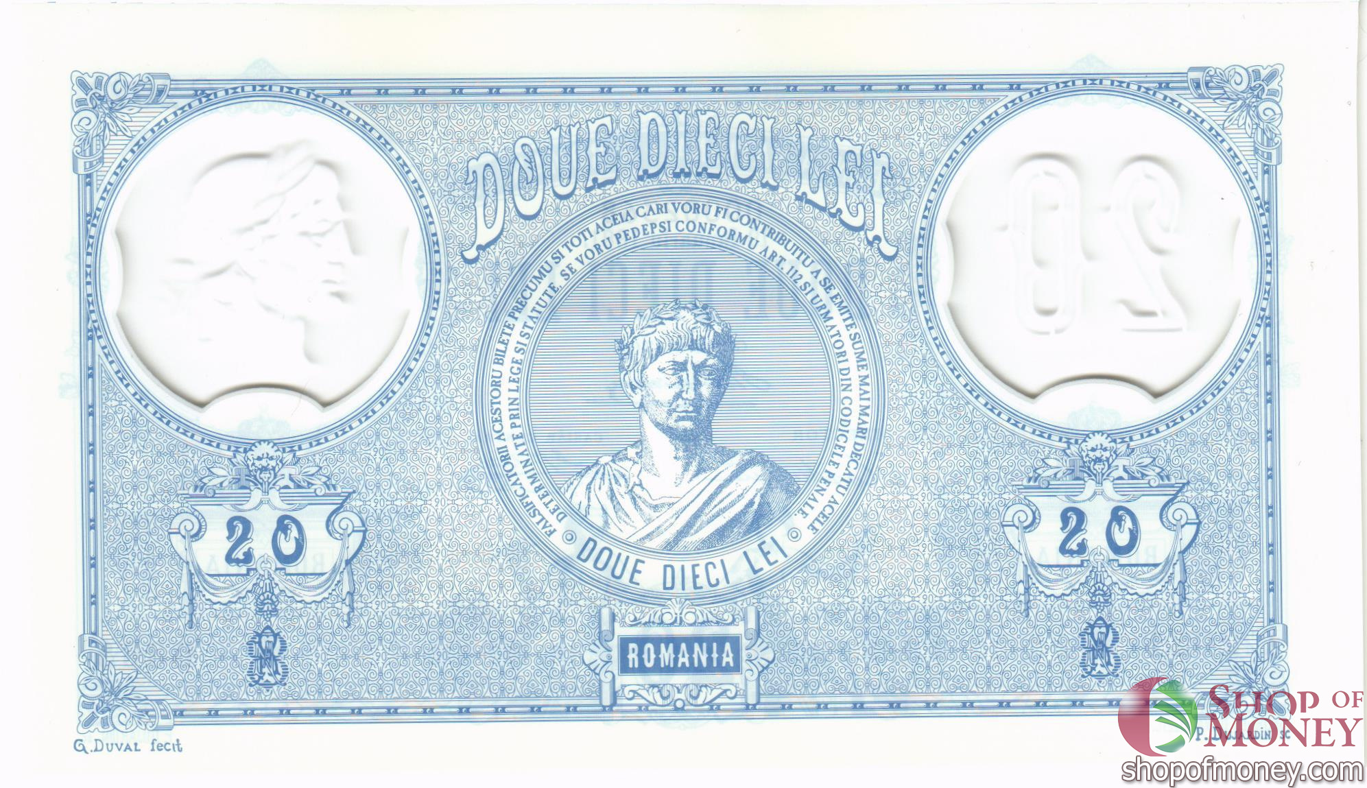 РУМЫНИЯ 20 ЛЕЙ (В БУКЛЕТЕ) мини 2