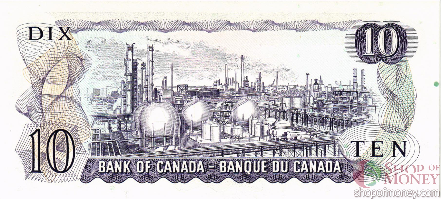 КАНАДА 10 ДОЛЛАРОВ мини 2