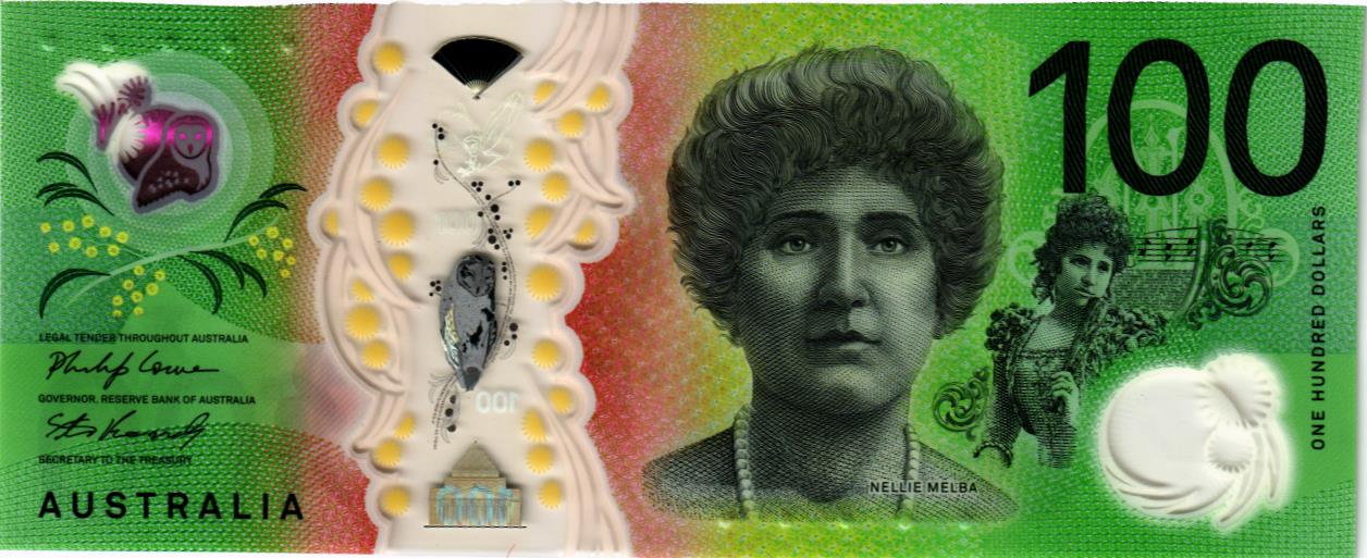 АВСТРАЛИЯ 100 ДОЛЛАРОВ мини 1