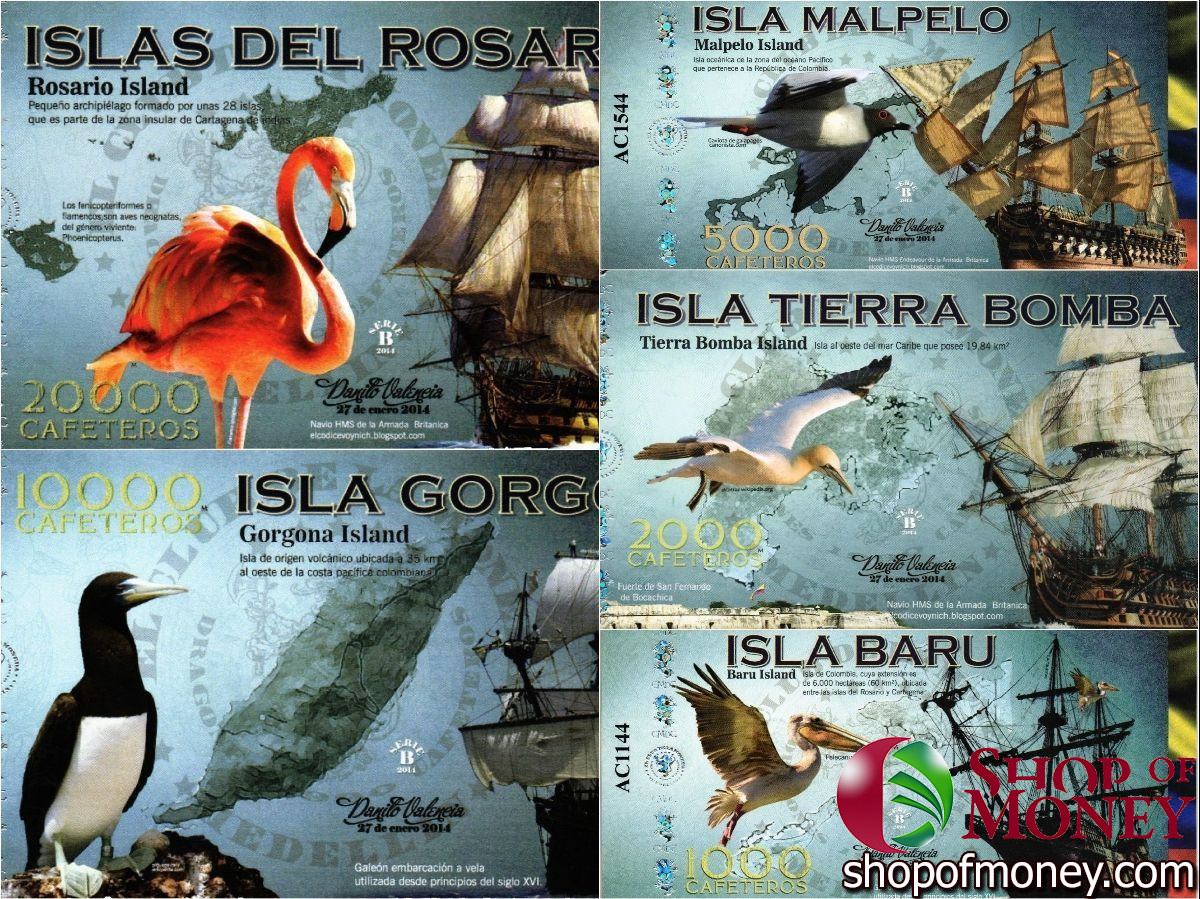 КОЛУМБИЯ КАФЕТЕРОС (ОСТРОВА КОЛУМБИИ) мини 1