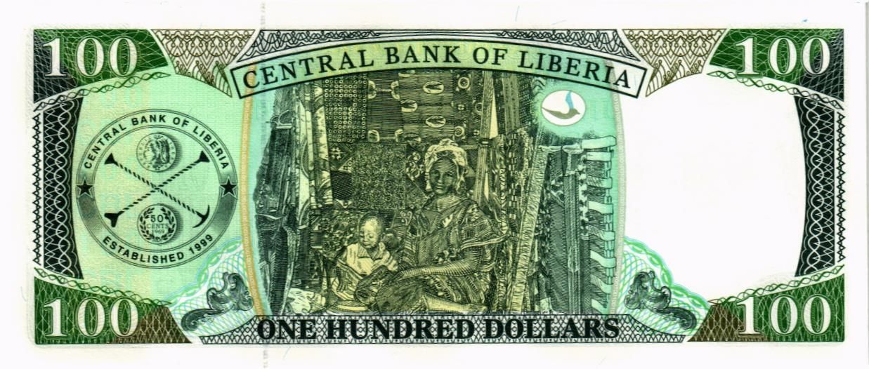 ЛИБЕРИЯ 100 ДОЛЛАРОВ мини 2