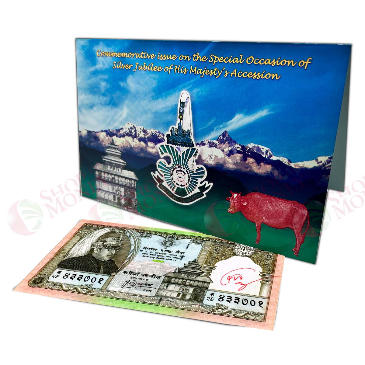 НЕПАЛ 25 РУПИЙ (В БУКЛЕТЕ)