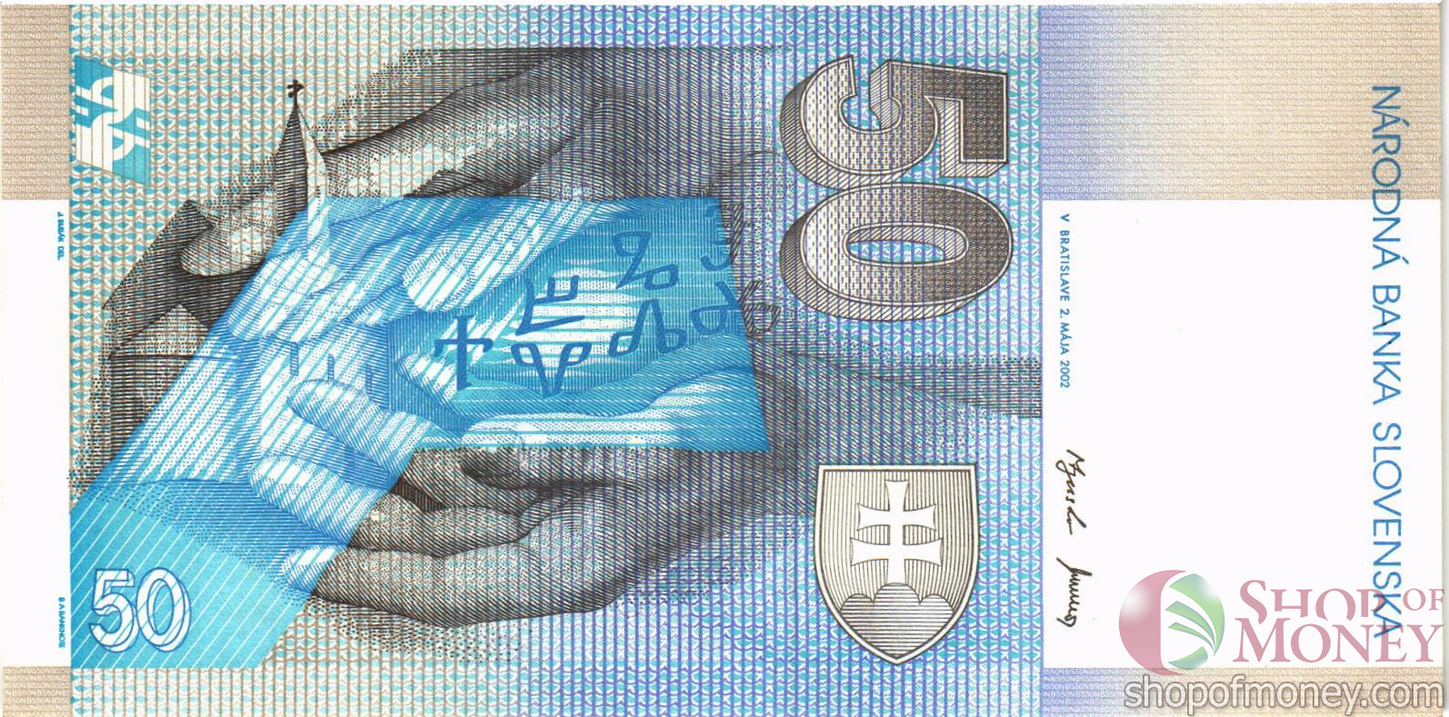 СЛОВАКИЯ 50 КРОН мини 2