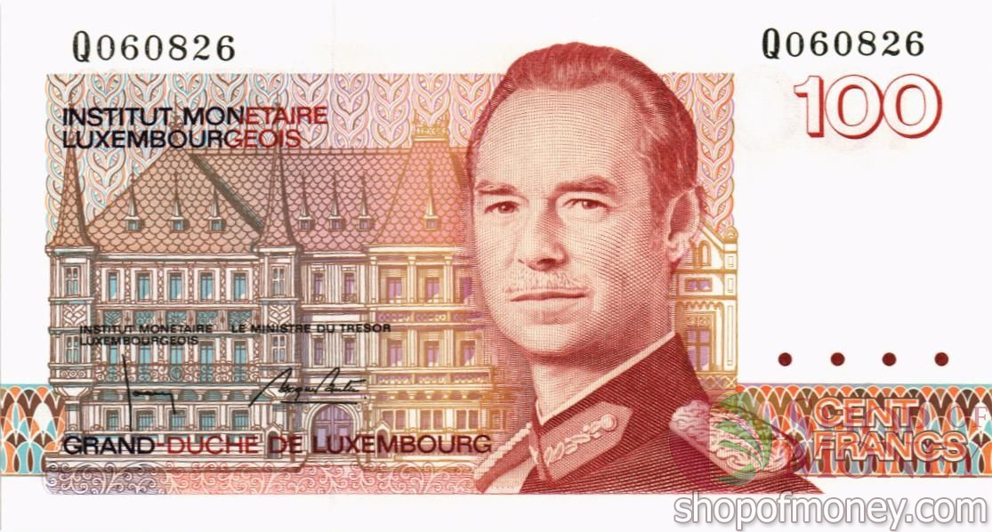 ЛЮКСЕМБУРГ 100 ФРАНКОВ