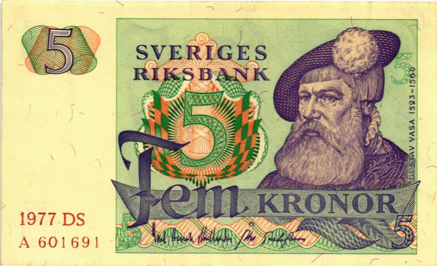 ШВЕЦИЯ 5 КРОН мини 1
