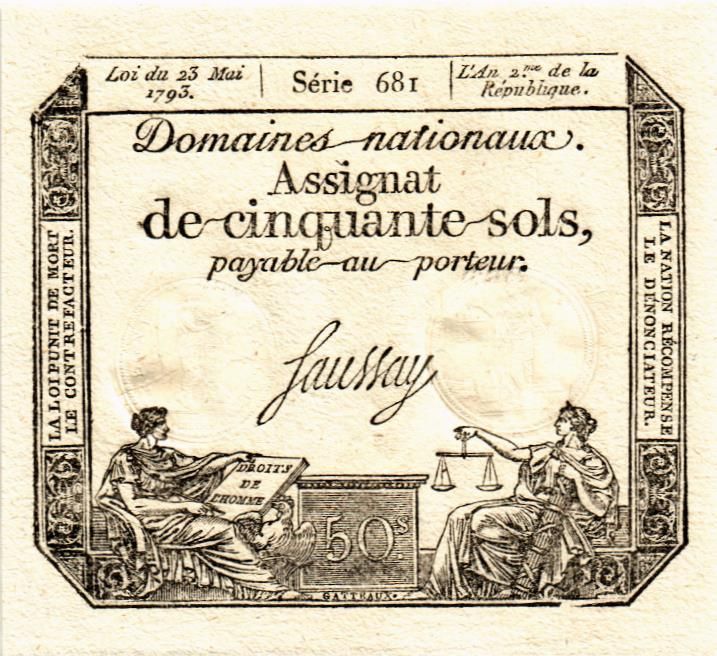 ФРАНЦИЯ 50 СОЛЬ мини 1