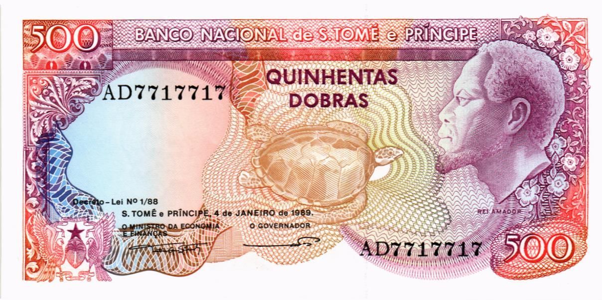 САН-ТОМЕ И ПРИНСИПИ 500 ДОБР #AD7717717