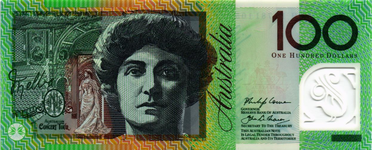 АВСТРАЛИЯ 100 ДОЛЛАРОВ