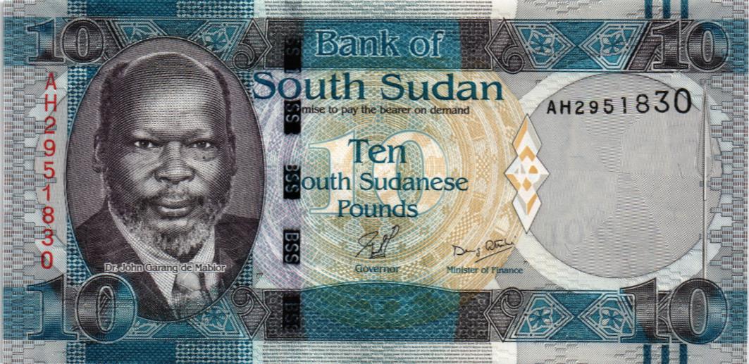 ЮЖНЫЙ СУДАН 10 ФУНТОВ