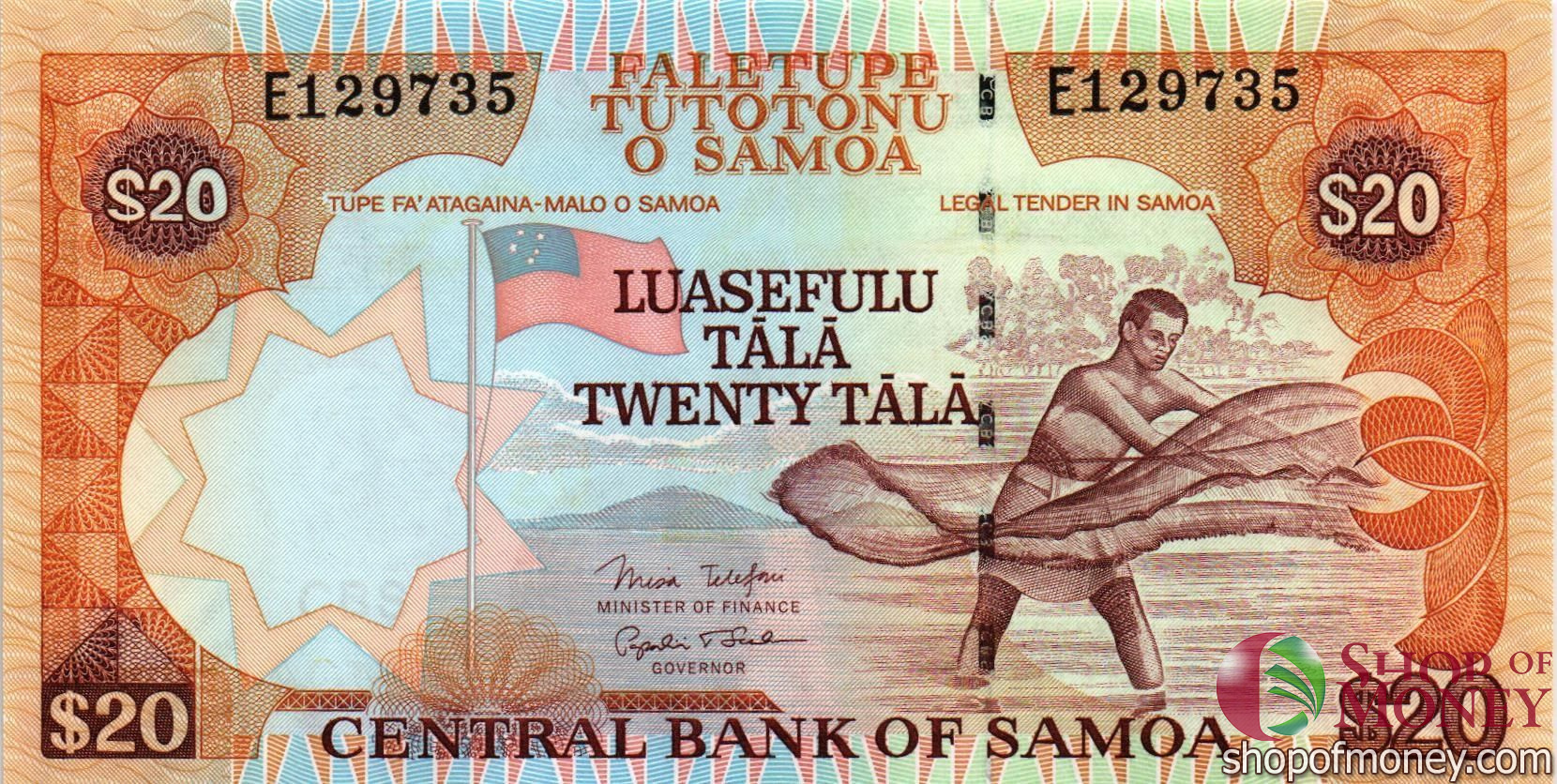 САМОА 20 ТАЛА