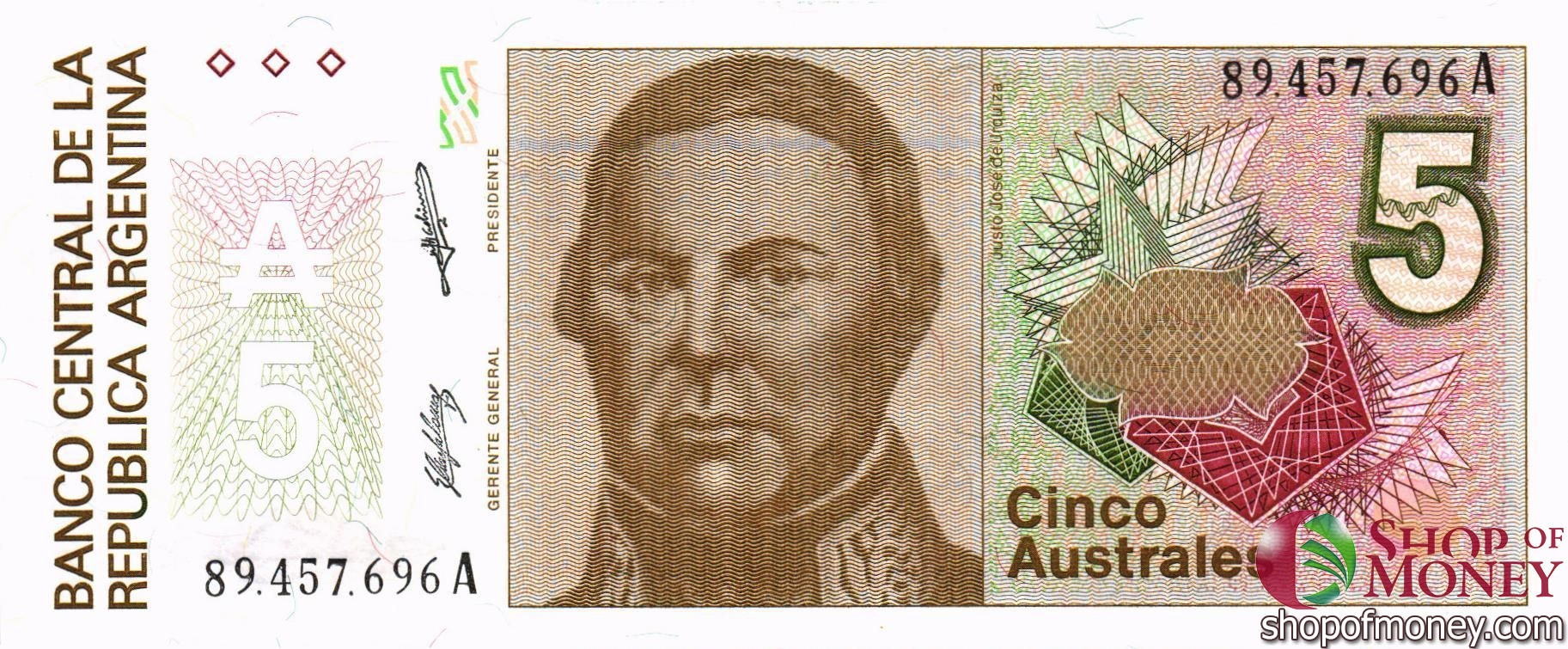 АРГЕНТИНА 5 АУСТРАЛ