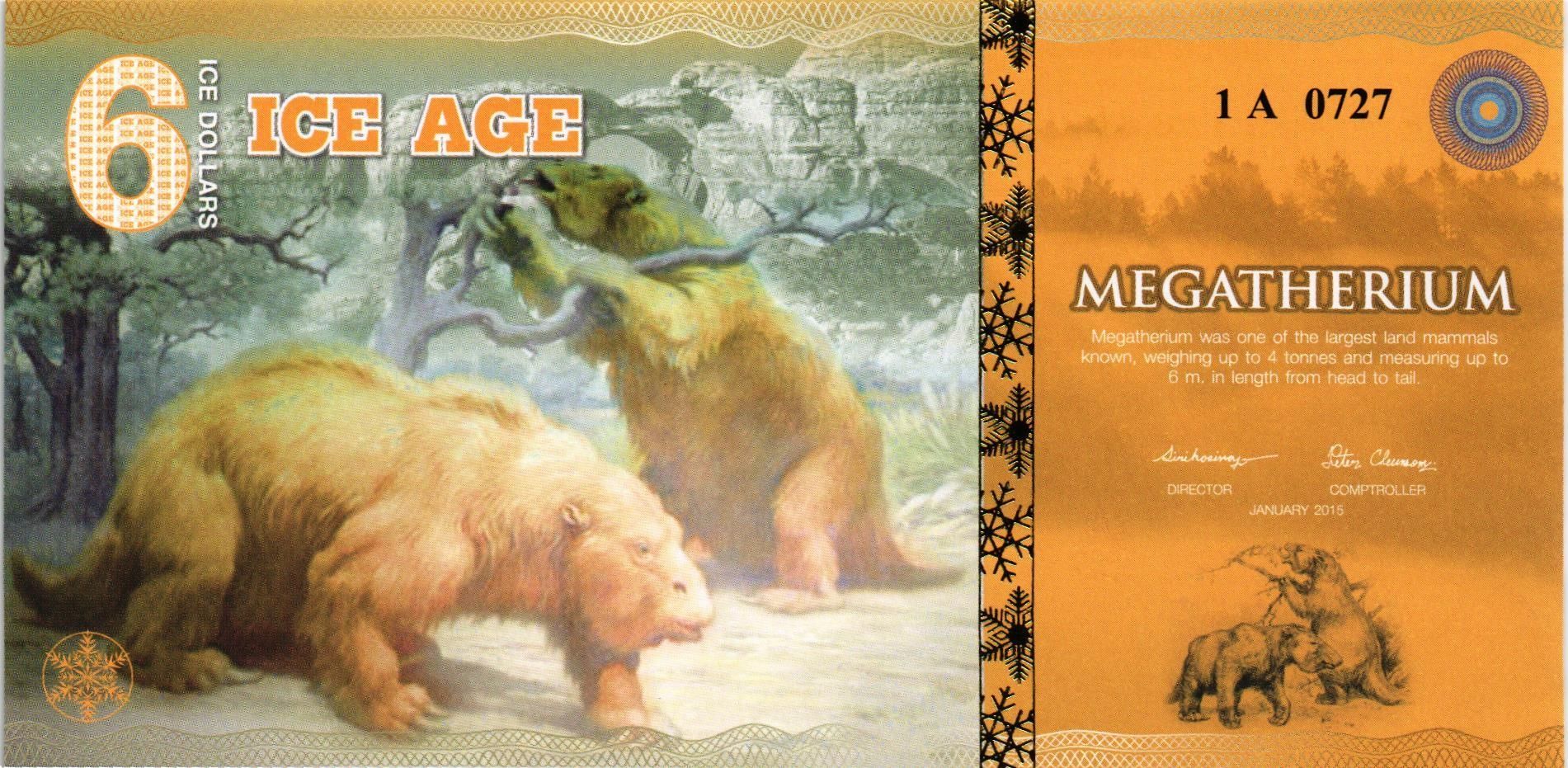 ЛЕДНИКОВЫЙ ПЕРИОД 6 ДОЛЛАРОВ