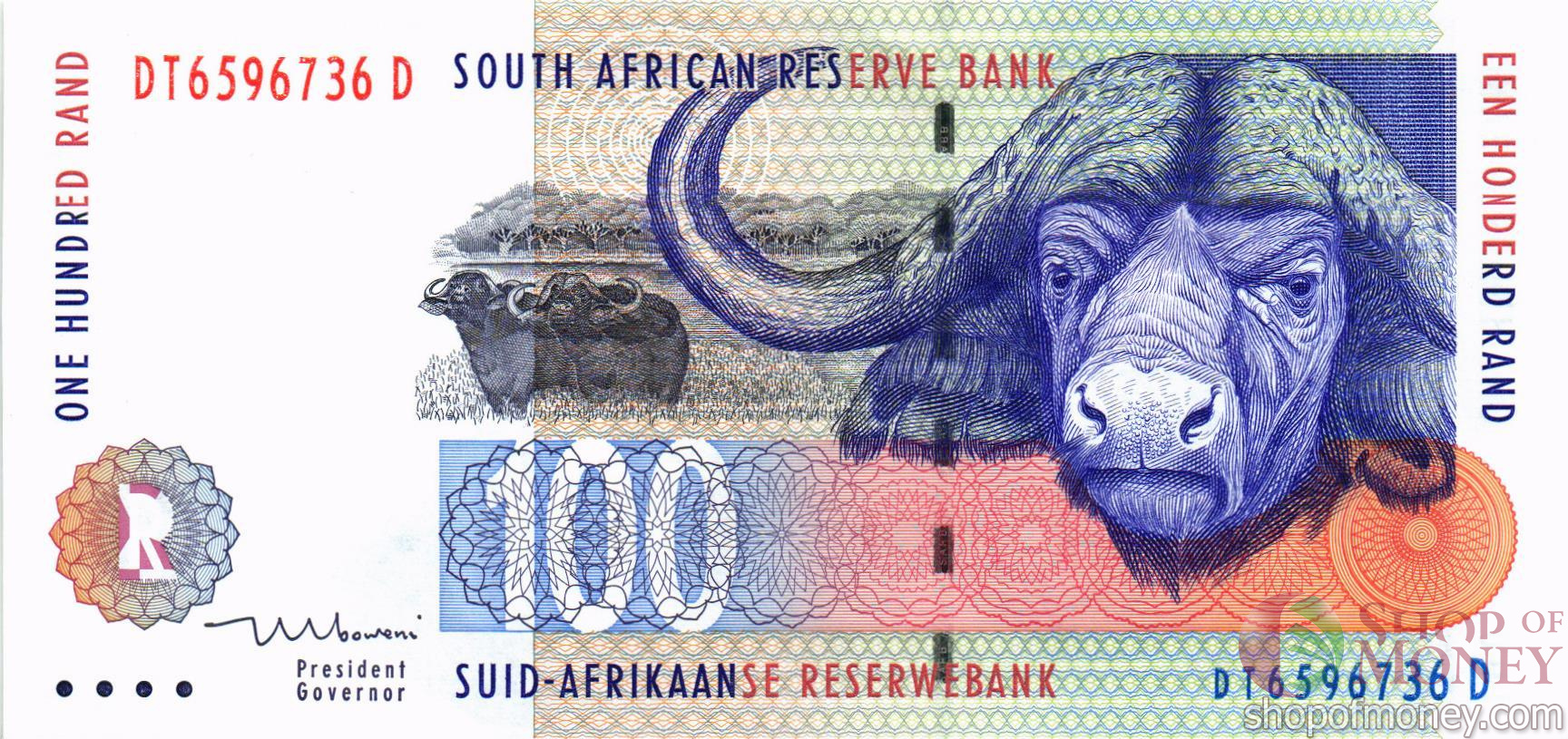 ЮАР 100 РАНД