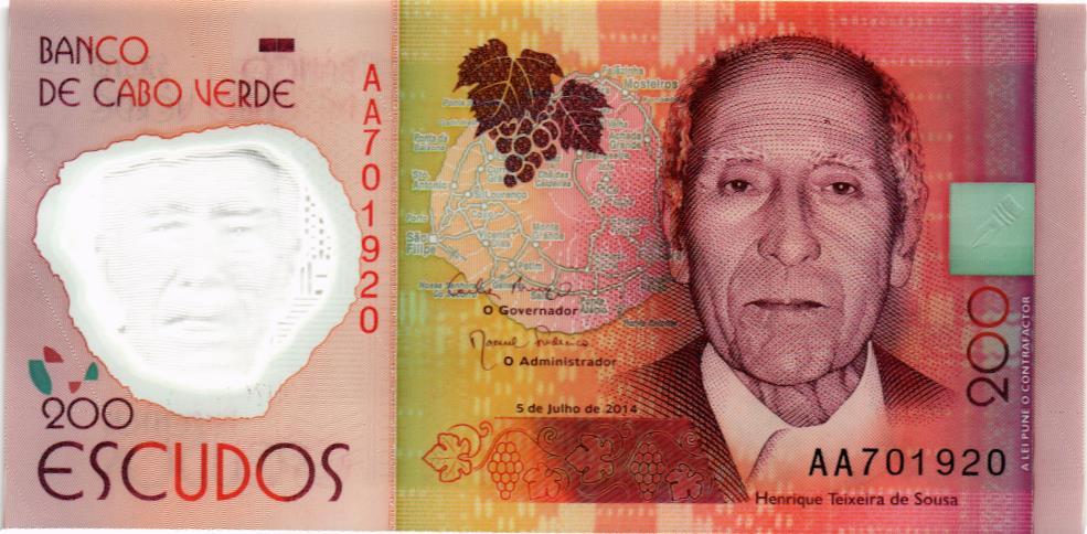КАБО-ВЕРДЕ 200 ЭСКУДО мини 1