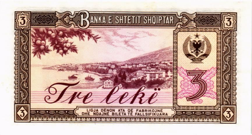 АЛБАНИЯ 3 ЛЕК мини 2