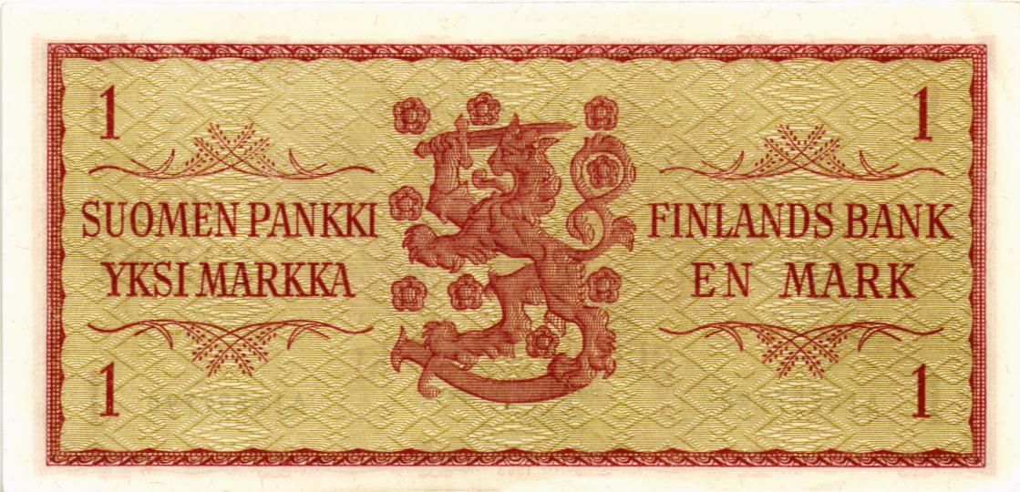 ФИНЛЯНДИЯ 1 МАРКА мини 2