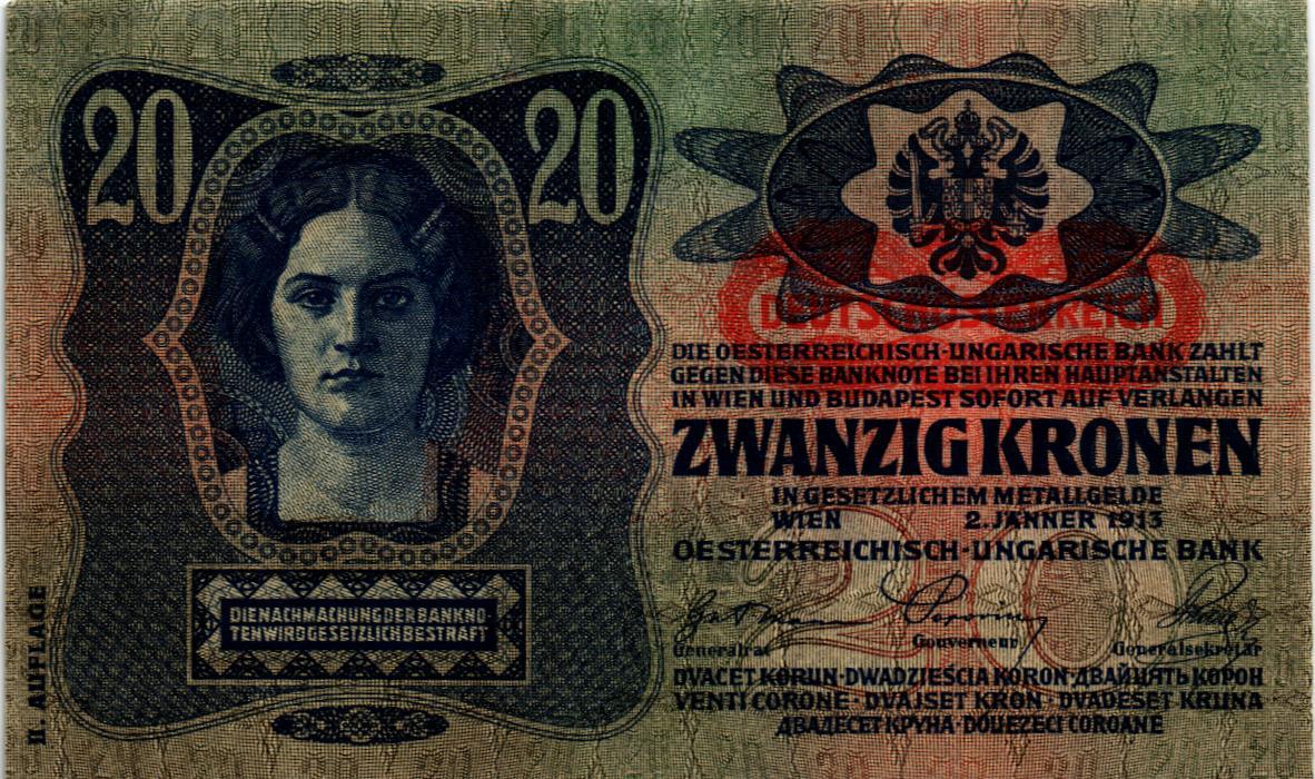 АВСТРИЯ 20 КРОН мини 1