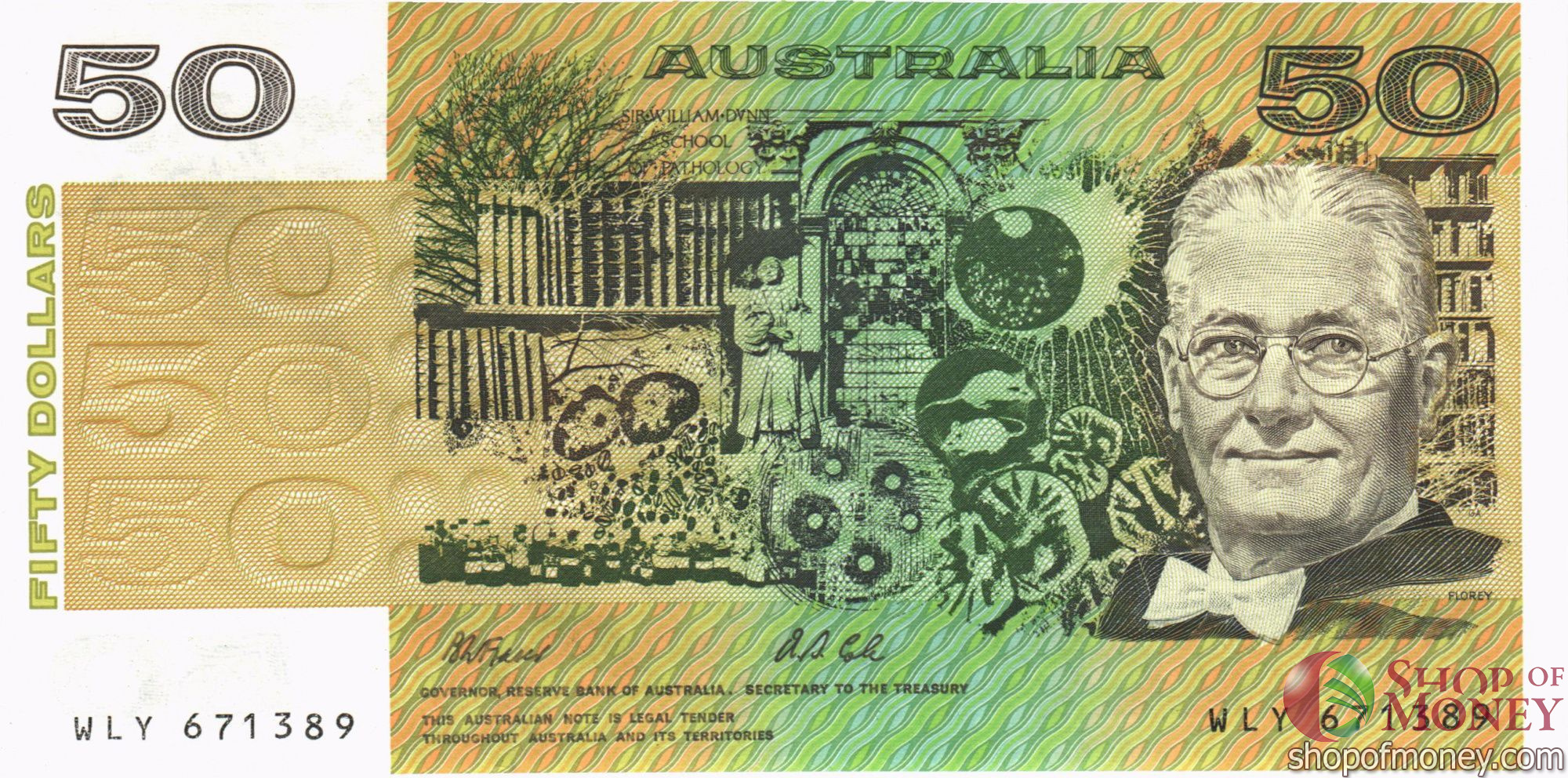 АВСТРАЛИЯ 50 ДОЛЛАРОВ