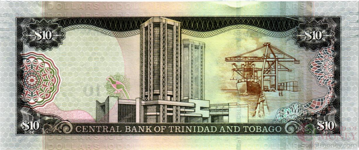 ТРИНИДАД И ТОБАГО 10 ДОЛЛАРОВ мини 2