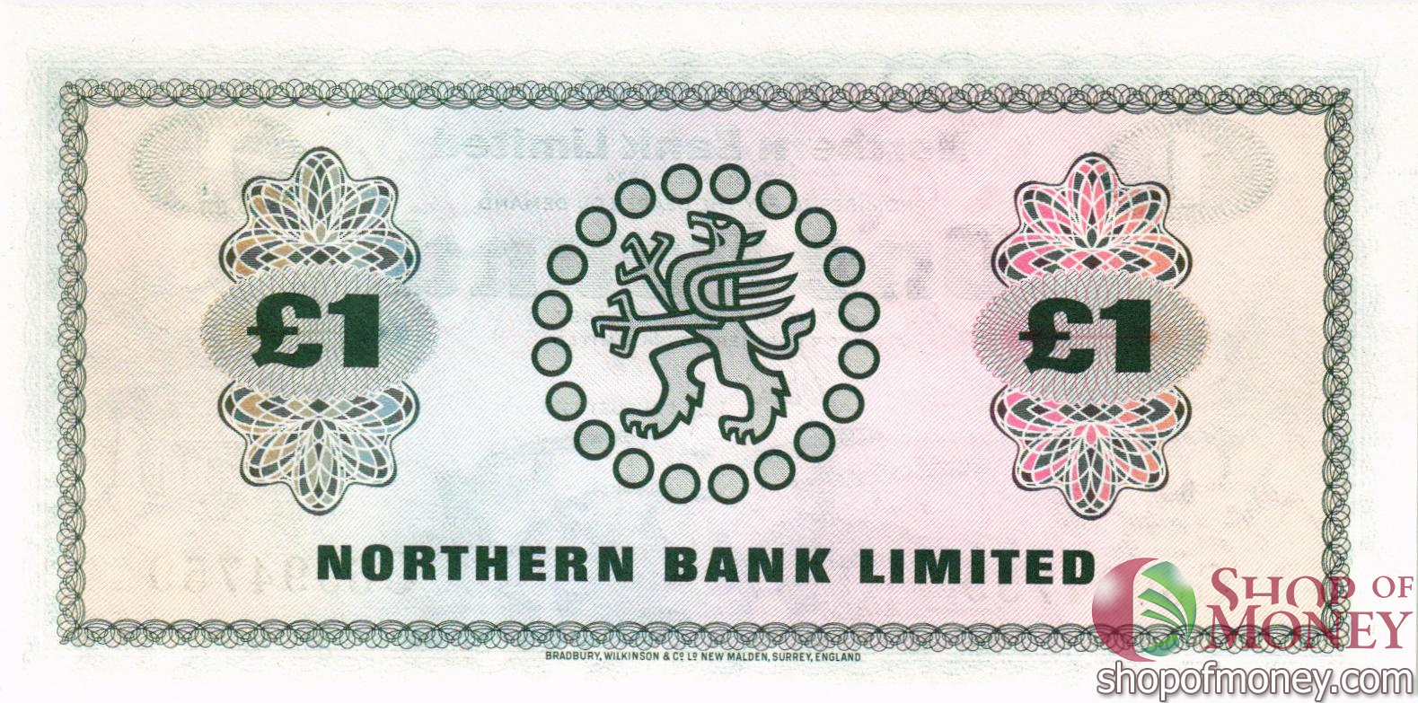 СЕВЕРНАЯ ИРЛАНДИЯ 1 ФУНТ мини 2