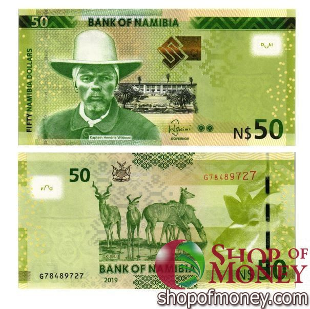 НАМИБИЯ 10 20 30 50 100 200 ДОЛЛАРОВ мини 5