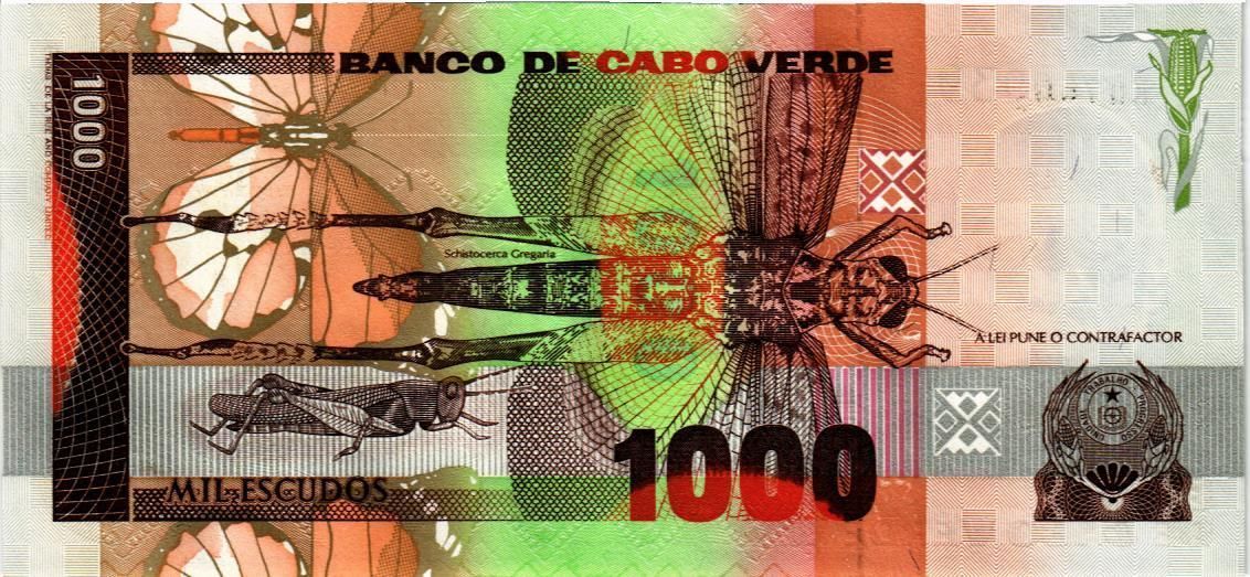 КАБО-ВЕРДЕ 1000 ЭСКУДО мини 2