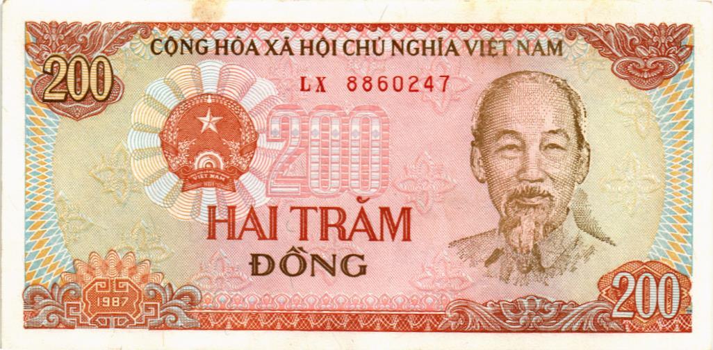 ВЬЕТНАМ 200 ДОНГ мини 1
