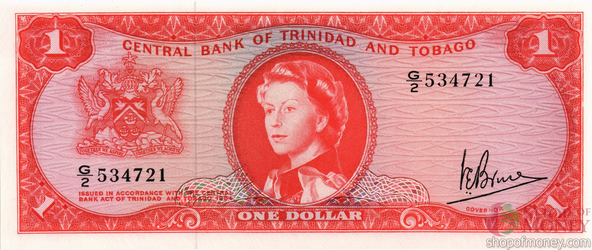 ТРИНИДАД И ТОБАГО 1 ДОЛЛАР мини 1