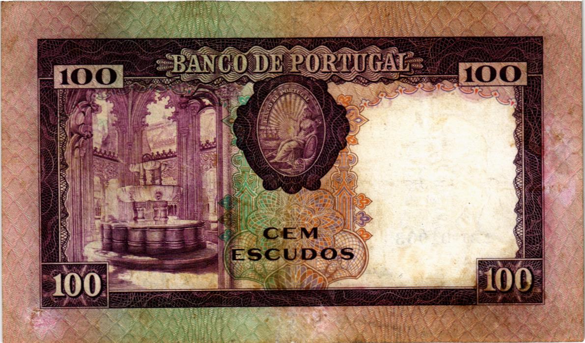 ПОРТУГАЛИЯ 100 ЭСКУДО мини 2