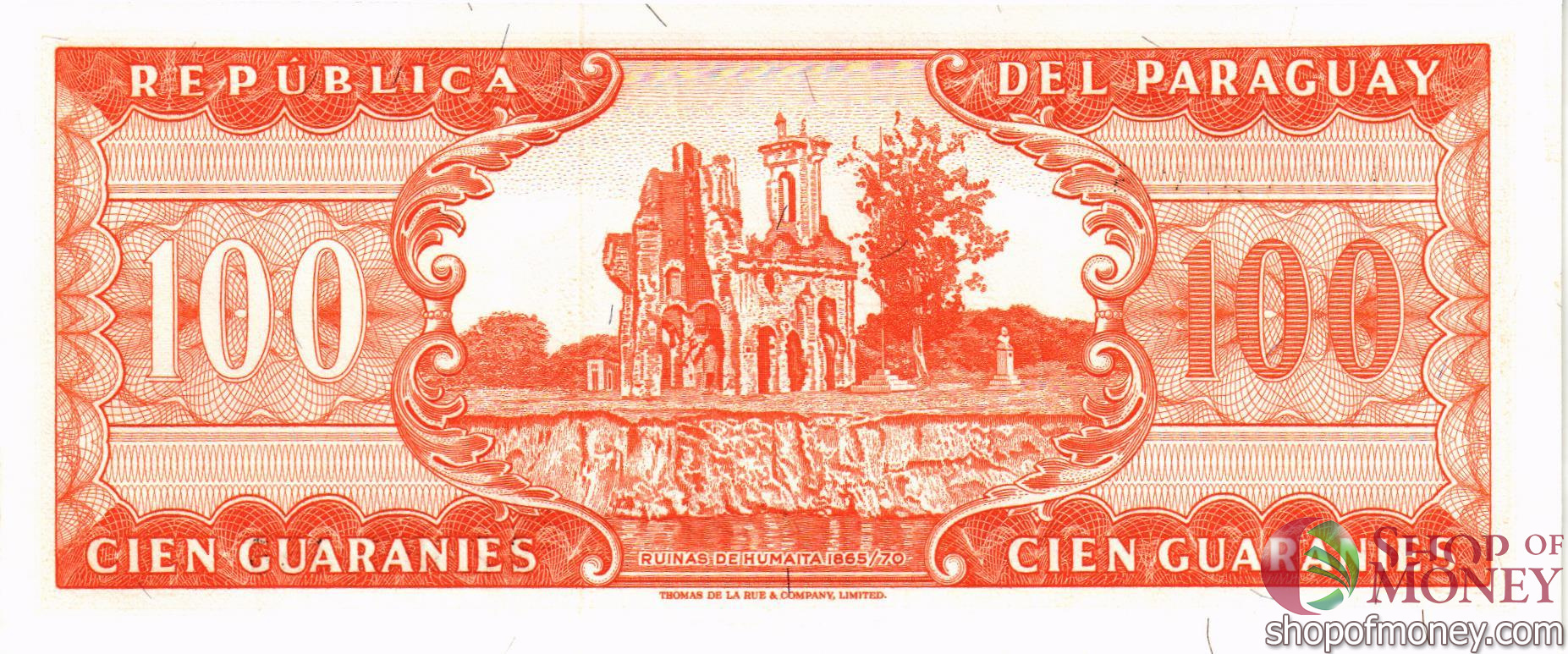 ПАРАГВАЙ 100 ГУАРАНИ мини 2