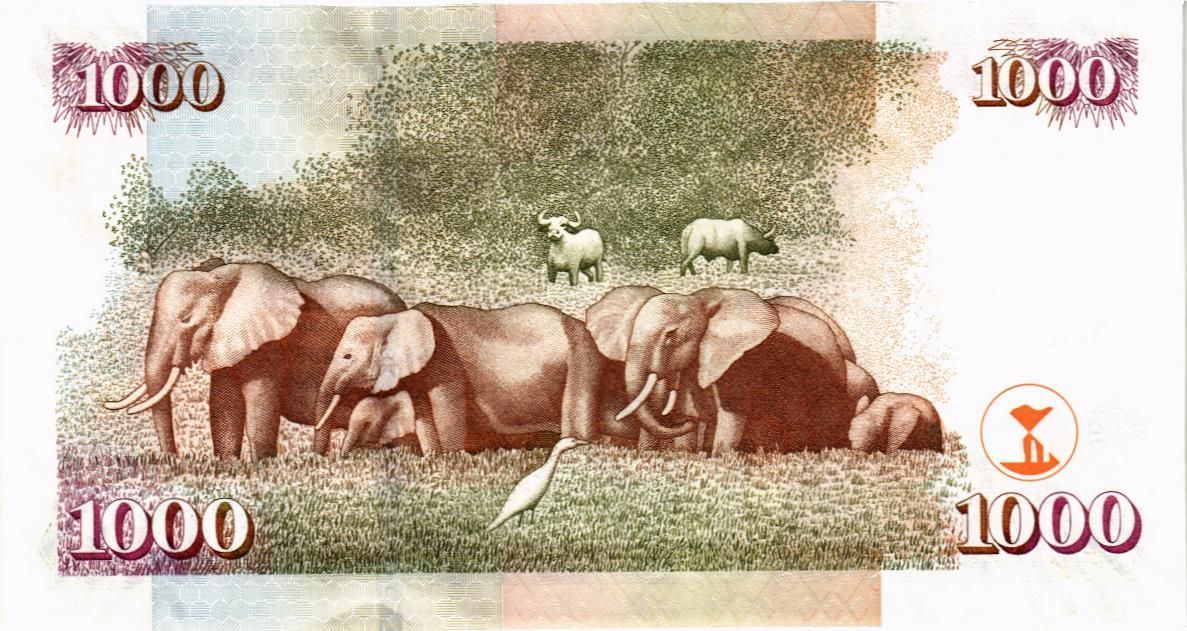 КЕНИЯ 1000 ШИЛЛИНГОВ мини 2