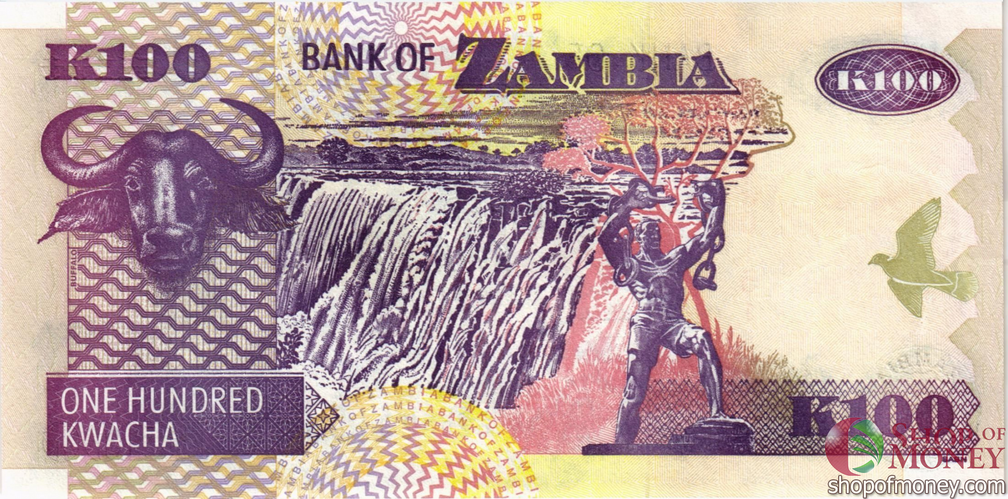 ЗАМБИЯ 100 КВАЧА мини 2