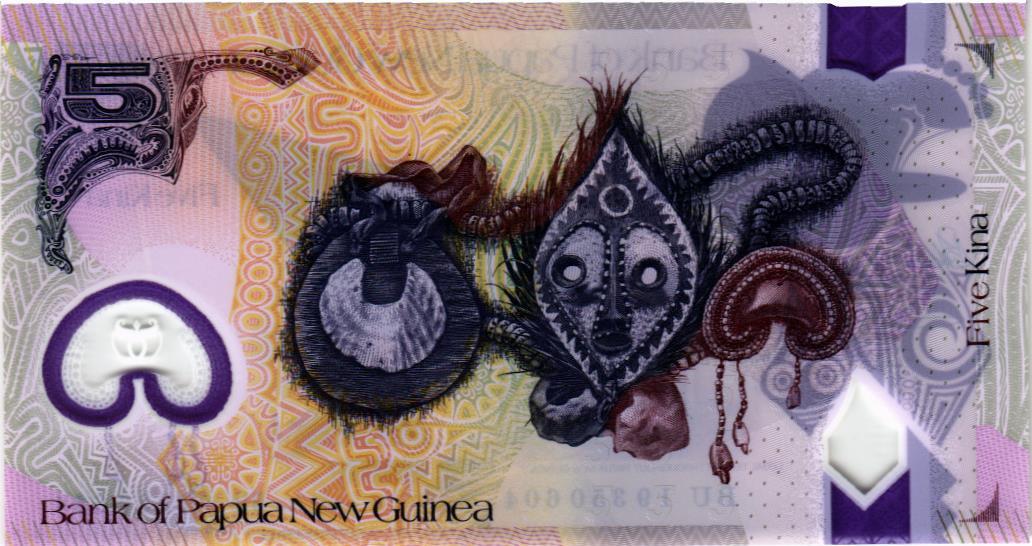 ПАПУА-НОВАЯ ГВИНЕЯ 5 КИНА мини 2