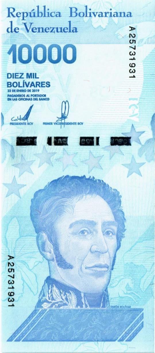 ВЕНЕСУЭЛА 10000 БОЛИВАР 