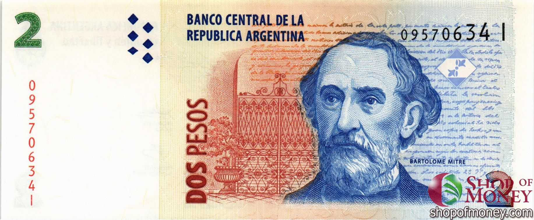 АРГЕНТИНА 2 ПЕСО