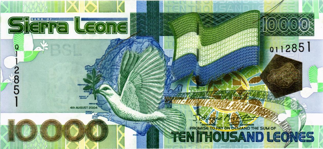СЬЕРРА-ЛЕОНЕ 10000 ЛЕОНЕ мини 1