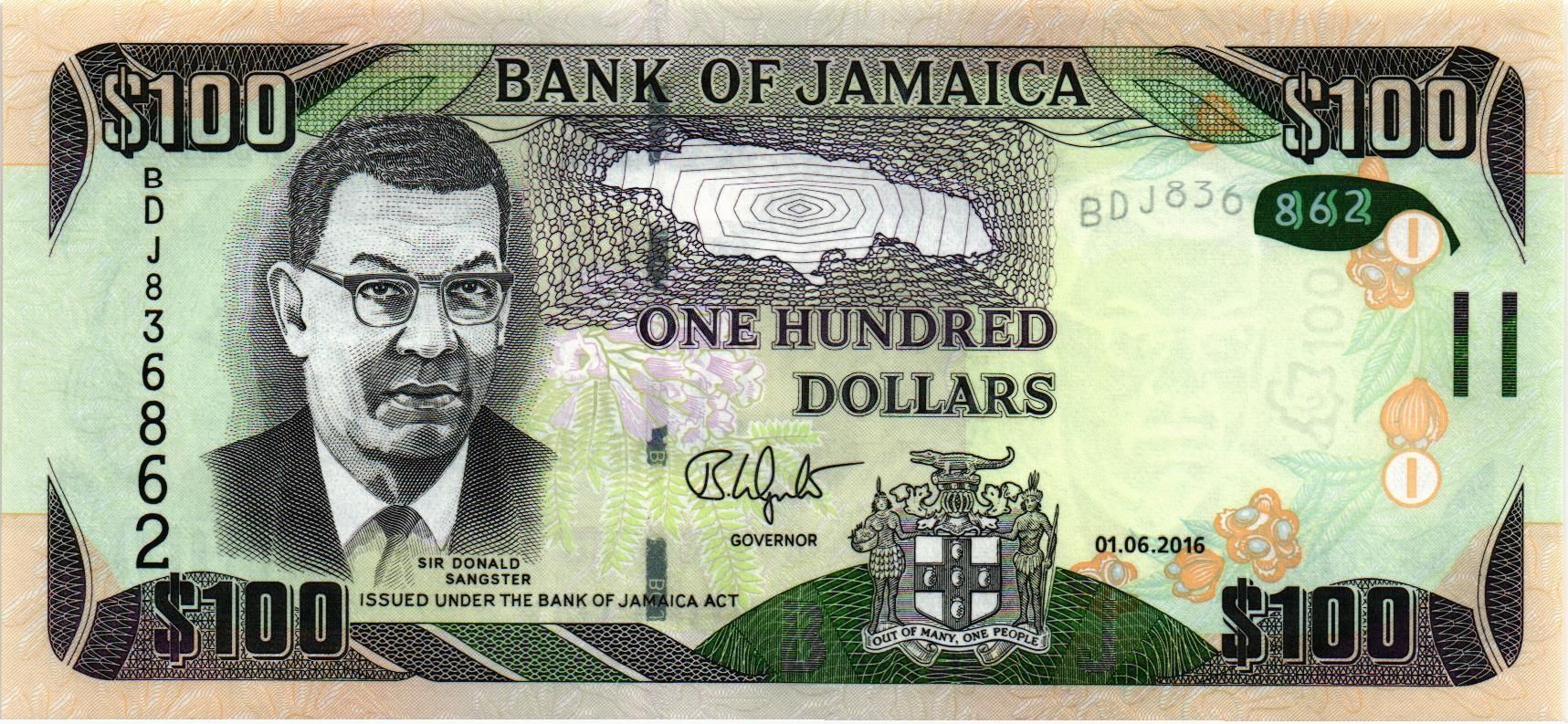 ЯМАЙКА 100 ДОЛЛАРОВ