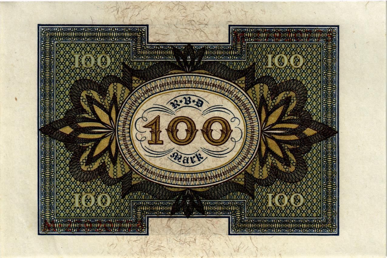 ГЕРМАНИЯ 100 МАРОК мини 2