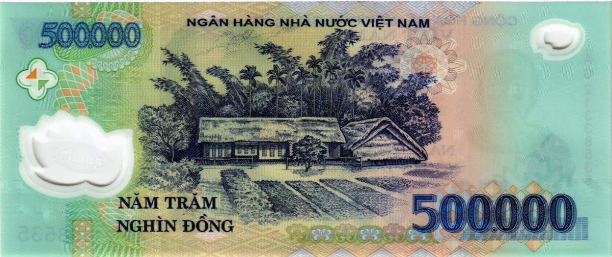 ВЬЕТНАМ 500000 ДОНГ мини 2