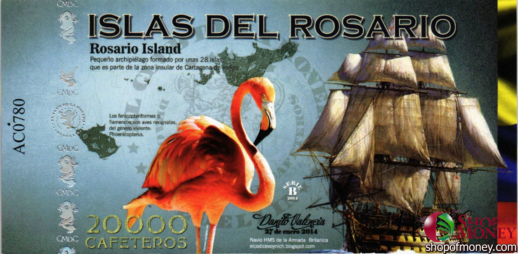 КОЛУМБИЯ КАФЕТЕРОС (ОСТРОВА КОЛУМБИИ) мини 3