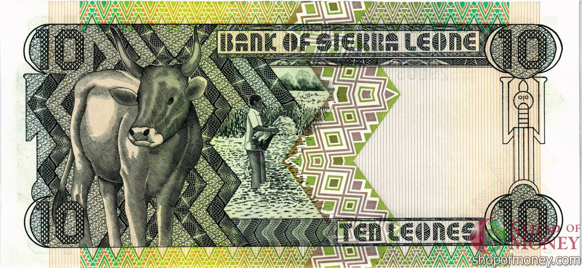 СЬЕРРА-ЛЕОНЕ 10 ЛЕОНЕ мини 2