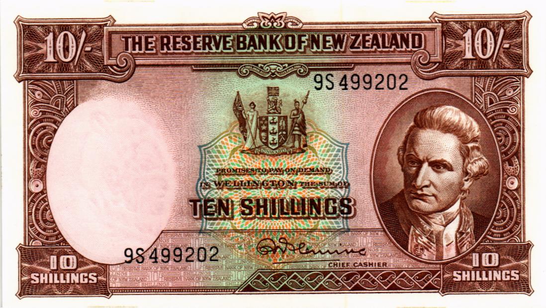 НОВАЯ ЗЕЛАНДИЯ 10 ШИЛЛИНГОВ мини 1