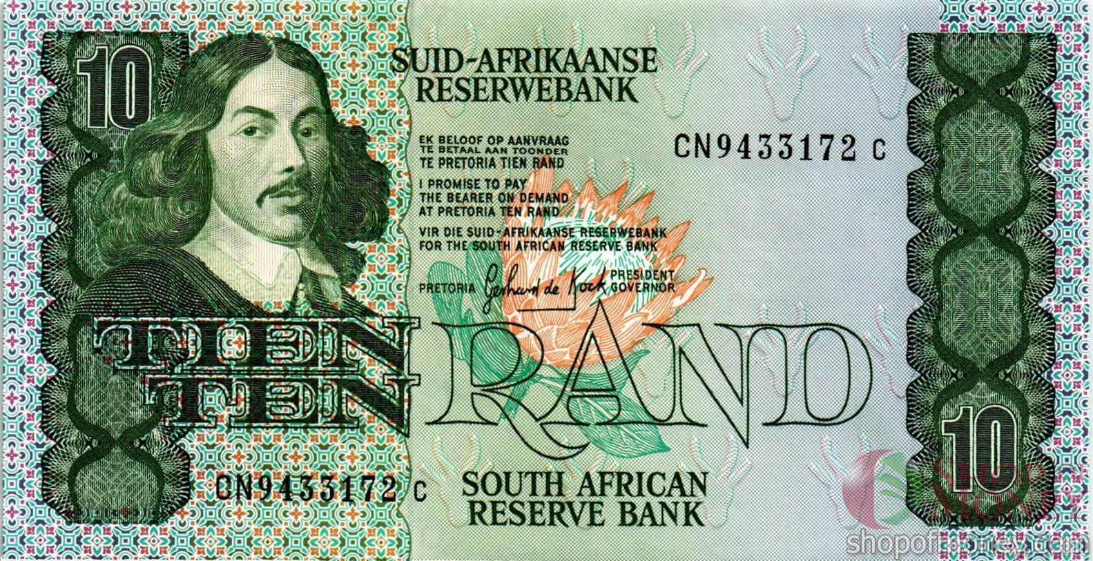 ЮАР 10 РАНД
