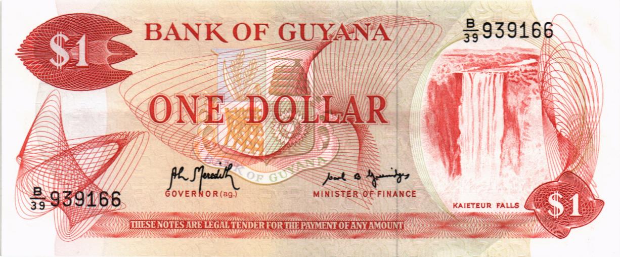 ГАЙАНА 1 ДОЛЛАР