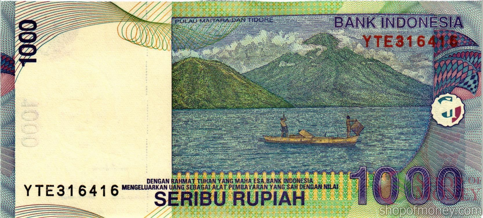 ИНДОНЕЗИЯ 1000 РУПИЙ мини 2